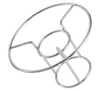 Artibetter Support à Dinde Portable Acier Inoxydable Multifonction pour Barbecue et Fumoir Support Professionnel pour Poulet Bière Accessoire et Facile à Utiliser Cadeau Fête des Pères