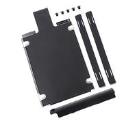 Artibetter Support De Disque Dur 7 Mm Compatible Ssd 2,5 Pouces pour Ordinateurs Portables Série x Couvercle Et Base, Accessoire Informatique Flexible Et Stable, Support De Disque Dur Pratique Noir