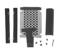 Artibetter Support de Disque Dur Interne HDD 7mm à 9.5mm pour Ordinateur Portable T420/t420i, Accessoire Informatique Robuste en Fer et Caoutchouc, Rail de Montage Précis et Compact Noir