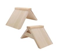 Artibetter Support de Pigeonnier Solide en Bois 2 Pièces pour Pigeons et Tourterelles, Perchoirs Offrant Un Endroit Sûr et Confortable pour Se Tenir Debout
