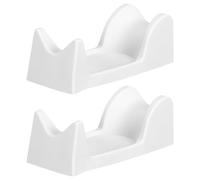 Artibetter Support de Poignée pour Polisseuse Ongle Électrique 2 Pièces en Pvc Blanc, Léger et Portable, pour Usage Domestique et Atelier de Manucure Couleur Aléatoire