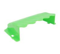 Artibetter Support Extérieur pour Lapins et Cochons d'Inde en Plastique Vert à Motifs, Mangeoire Pratique pour Petits Animaux Grille Extérieure, Accessoire Alimentation Foin et Herbe