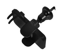 Artibetter Support Téléphone Voiture Ventilation Rotatif 360° ABS Noir | Pince Ventile, Boule Base 17mm, Maintien Sûr, Design Minimaliste, pour Navigation et Usage en Voiture