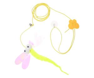 Artibetter Suspendu Réglable pour Chat en Polyester Mécanisme Télescopique Taille Ajustable pour Chats d'Intérieur Couleur Aléatoire