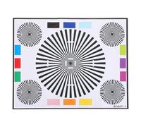 Artibetter Tableau de Test de Mise Point pour Caméra de Sécurité 40x30 Cm, Outil D’étalonnage des Couleurs en Papier, Mire de Test D’Objectif Photo Compatible Vidéosurveillance