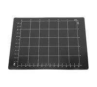 Artibetter Tapis de Découpe Magnétique Noir pour Couture et Cuir, Plateau de Travail Stable en Caoutchouc et Fer, Accessoire Précis pour Machine à Gaufrer DIY
