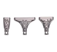 Artibetter Têtes de Rechange Outil de Peinture Diamant pour en Alliage Argenté 3pcs Stylo Foret Diamant Adapté aux Débutants