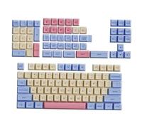 Artibetter Touches Pbt Xda 132 Pièces pour Clavier Mécanique, Ensemble De Touches Décoratives Et Résistantes, Compatible Clavier Gaming, Couleur Pastel, Matériau Plastique Solide