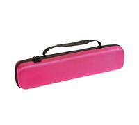 ARTIBETTER Trousse Rigide Rose pour Fer à Lisser Portable, Paquet de Rangement Multifonction pour Outils de Coiffure, Étui de Voyage Léger et Résistant aux Chocs, Organiseur Pratique pour
