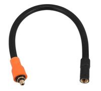 ARTIBETTER Tuyau d'Extension de Gonflage 30 CM, Tuyau Fileté M6 Résistant la Pression Manchon Thermique, pour Compresseur d'Air et Pneus de Moto et Vélo