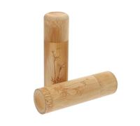 Artibetter Urnes Funéraires pour Animaux en Bambou Naturel, Lot de 2 Cercueils Miniatures, Compactes et Légères, Adaptées aux Chats et Chiens, Souvenir Commémoratif pour Animaux de Compagnie