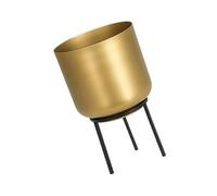ARTIBETTER Vase Fer Style Scandinave pour Fleurs Conteneur Décoratif Haut à Poser Au Sol Élément Ornement Intérieur et Pratique