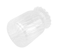 ARTIBETTER Vase Verre Transparent pour Décoration de Bureau Ornement de Table Vase Cylindrique pour Arrangement Floral Intérieur
