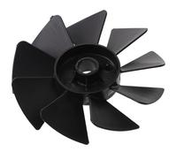 Artibetter Ventilateur de Compresseur Applications Polyvalentes D'air en Plastique Noir, Accessoire Silencieux Compact pour Compresseur à Air