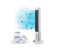 TOUR POLAIRE DELUXE - POWER TOWER Ventilateur mobile 4 niveaux/ Veilleuse Led 3 intensités - VENTEO - Refroidisseur par évaporation