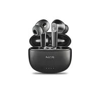 NGS Technology Casque sans fil Artica Hush – TWS Bluetooth 5.3, ANC+ENC, 16h, USB‑C, Noir
