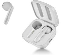 Artica Move White - Casque Sans Fil Compatible Avec La Technologie Bluetooth 5.3. Et Tws, Batterie 28 Heures, Contrôle Tactile, Technologie Enc, Blanc