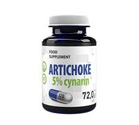 Artichaut 5 000 mg équivalent (500 mg d'extrait 10:1) | 120 gélules végétaliennes | 25 mg de Cynarine | Favorise la digestion et la santé du foie | Testé par un Laboratoire Indépendant