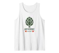 Artichaut Heart Lover Foodie Légumes Débardeur