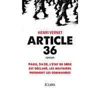 Article 36 - Henri Vernet - Lattes - broché - Roman