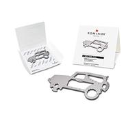 Article cadeau : ROMINOX Key Tool // SUV, 19 fonctions, porte-clés, outil multifonction en acier inoxydable avec description des fonctions, pour les voyages ou les vacances