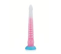 Article de nouveauté pour adultes - Forme organique inspirée de tentacules, 12,4 pouces - Silicone liquide souple avec ventouse, sans odeur, emballage discret