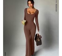 Article essentiel pour le yoga, le pilates, les déplacements, les rendez-vous et le layering. Cette combinaison sexy et extensible présente un design froncé sur les fesses, un effet de levage et d'ami