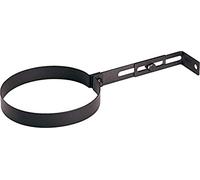 Article fumisterie ligne « bois » : collier porte-tube pour diamètre 130 mm.