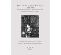 articles by Bruno Pontecorvo (1955-1956). The beginning of Particle Physics at the Dubna SynchroCyclotron