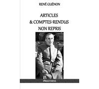 Articles & Comptes-Rendus Non Repris