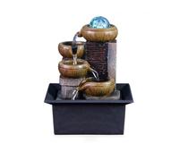 Articles De Décoration De Maison Ornements d'eau Qui coule Petite Fontaine Salon Bureau Table Basse Circulation Décorations de Bureau Fontaine Cascade De Table