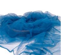 Articles de décoration de mariage romantique, déco Rideau de gaze de couleur, artisanat de bricolage, processus de fabrication de bijoux en perles, embellissement(Blue)