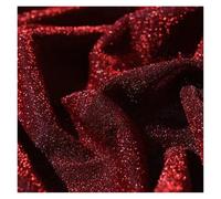 Articles de décoration de mariage romantique, déco Rideau de gaze de couleur, artisanat de bricolage, processus de fabrication de bijoux en perles, embellissement(Wine red)