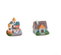 Articles de décoration et matériaux de bricolage pour mini villas en brique et carrelage de petites maisons - Modèles utiles pour les travaux manuels (B+C)
