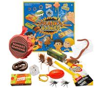 Articles De Farce Et Attrape, Farces Et Attrapes Pour enfant, Accessoires Effrayants Et Amusants, Coussin Inclus, Fausses Crottes Et Faux Cafards, Pour Les Fêtes Et Les Soirées Familiales (Orange)