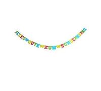 Articles de fête pour enfant - garçons et filles - kit de rentrée scolaire - bleu et rose pour le début de l'école / anniversaires d'enfants. A Zubehör - SCHULANFANG wie angegeben