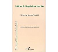 Articles de linguistique berbère - Kamal Naït-Zerrad - L'harmattan - broché - Essai