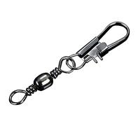 Articles De PêChe Lot de 50 connecteurs pêche en Acier Inoxydable avec goupille, Rouleau Rotatif et Lacets, Motif Aigle Matériel à Domicile éQuipement De PêChe(2#)