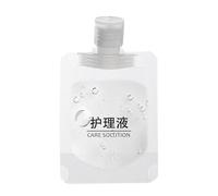 Articles de toilette de voyage : lot de bouteilles de recharge étanches de taille de voyage : conteneur liquide portable avec compression, parfait pour ranger shampooing, lotion et