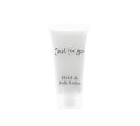 Articles de toilette de voyage - Lotion pour les mains et le corps Just for You 20 ml (lot de 100), lotion pour les mains et le corps pour hôtel, dimensions 79 (H) x 39 (L) x 22 (P) mm, GF950