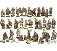 Articles religieux par Paben Set Nativité crèche complète 47 figurines en résine 11 cm