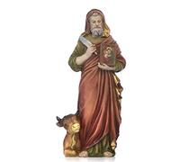 Articoli Religiosi by Paben Statue Saint Luca Evangeliste en résine 20 cm