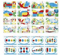 Articolors - Jeu éducatif - EDUCA - Empilement de jetons colorés et formes géométriques - Dès 2 ans