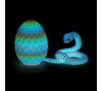 Articulated 3D Snake Fidget Toy - Printed Joint Link Design Stress Release Gadget for Play | Bendable Motion Sensory Puzzle Toy Desk Hand Grip Relaxation Model Flexible Articulated Joint Structure