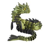Articulated Dragon Toy - Figurine flexible Joints Fidget - Modèle rotatif avec segments lisses | Stress Relieving Sensory Toy for Girls, Kids, Friends, Family, Office Desk Decor, Educational