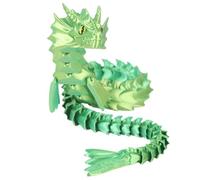Articulated Dragon Toy - Figurine flexible Joints Fidget - Modèle rotatif avec segments lisses | Stress Relieving Sensory Toy for Girls, Kids, Friends, Family, Office Desk Decor, Educational