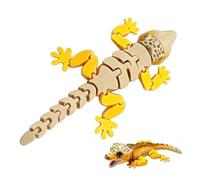 Articulated Lizard Toy - 3D Printed Dragon Figurine, Flexible Body with Realistic Movement, Sturdy Eco-Friendly Material, Sensory Fidget Gift, for Kids Girls Boys Living Room Bedroom Bathroom