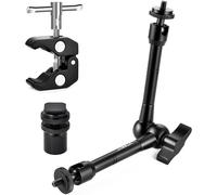 Articulated Magic Arm,11 Inches/29.5 cm Magic Arm with Super Clamp Maximum Load of 2 kg/2kg,Expansion for the Monitor for DSLR Camera Gopro Camera Sport LED Monitor