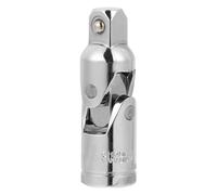 Articulation 3/8 pour ouille, Acier Chrome-vanadium | Montage Simple et Format Portable, Rotation Complète, Finition Argentée Robuste pour Réparation Automobile