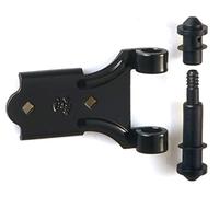 Articulation de penture 40mm cata.noir composé d'une articulation, un axe et un bouchon TORBEL - 9223404